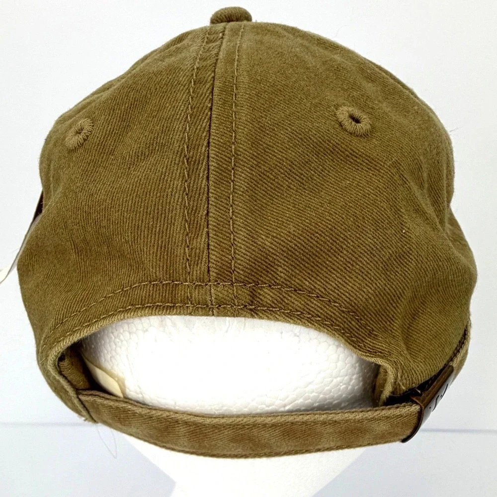 Vuori Ball Cap Camel Tan Unisex One Size Adjustable Cotton Hat NWT